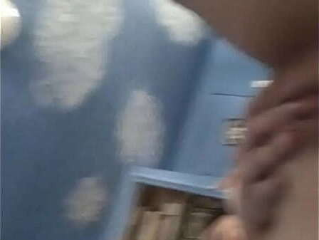 Sexy brunette plays with herself dorm