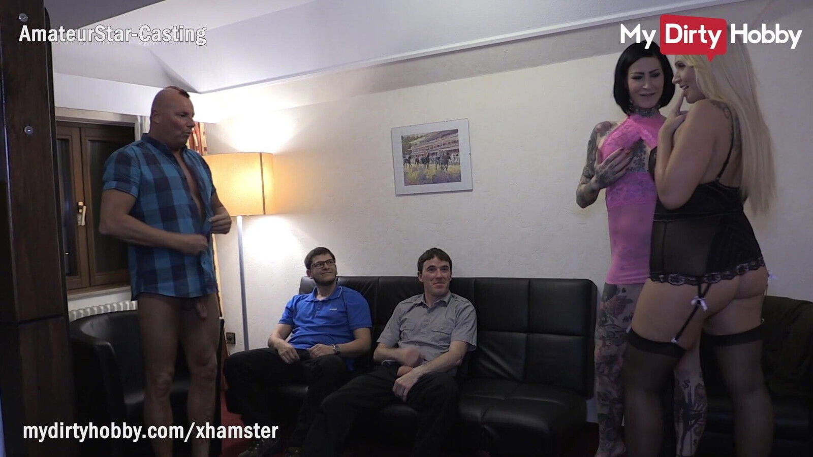 MyDirtyHobby Hotel room orgy with friends MILFS