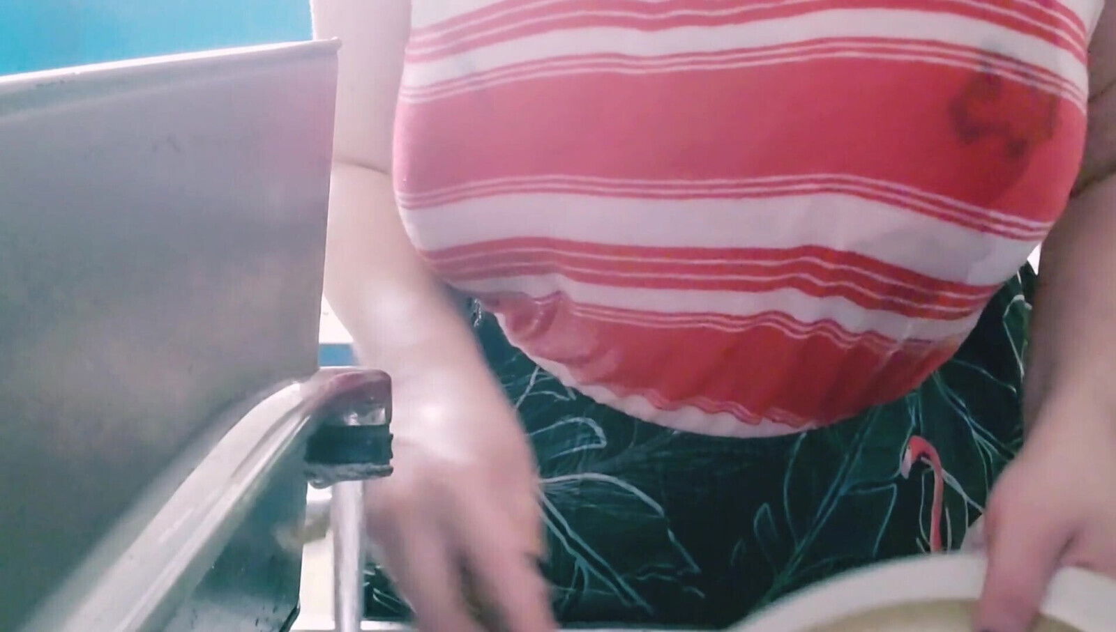 Tattooed Does Dishes Your Delight Strips Topless