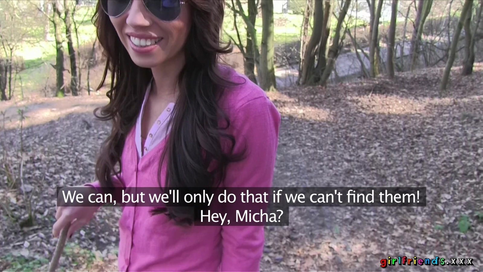 Blonde amateur Gina Devine gets licked outdoors Michelle Louie