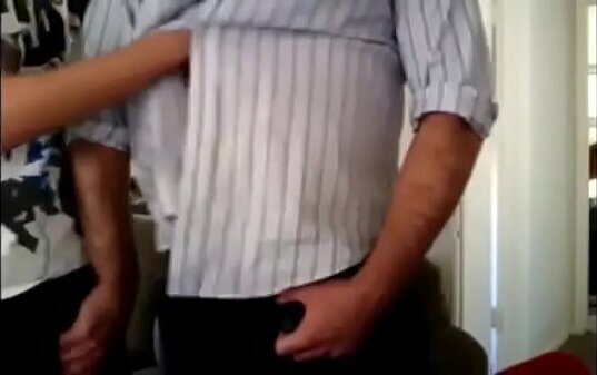 Sucking neighbor'_s cums face