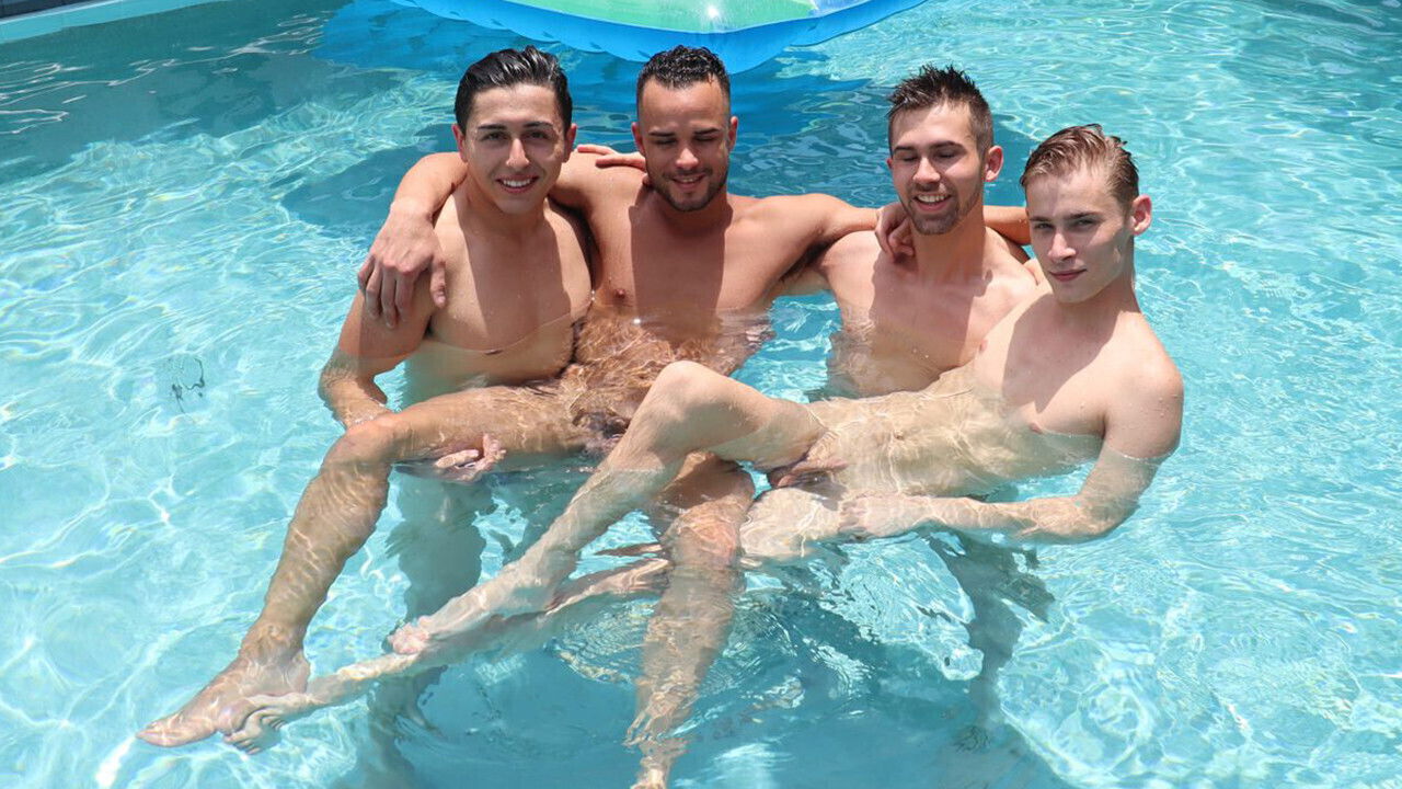 College Boys Having Pool Then Fucking