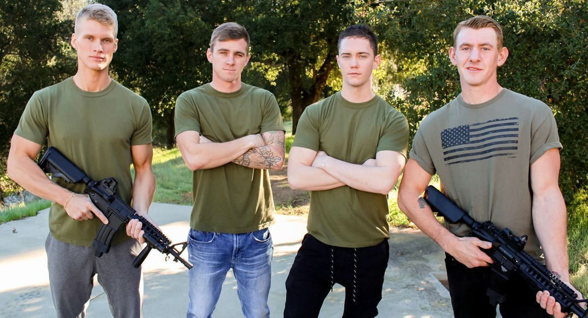 Ryan Jordan & Blake Effortly & Phoenix Rivers & Logan Lane in Active Duty Update - Phoenix River, Blake Effortly, Logan Lane & Ryan Jordan - NextDoorStudios