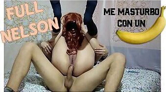 Me aburr&iacute_ de estudiar y prefer&iacute_ MASTURBARME con una BANANA para terminar en FULL NELSON