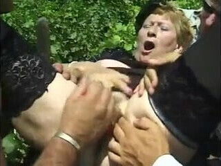 Granny Lets Bunch Guys Find G-Spot