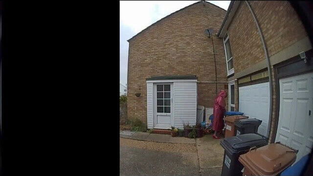 Plastic Raincoat, corset natural boobs