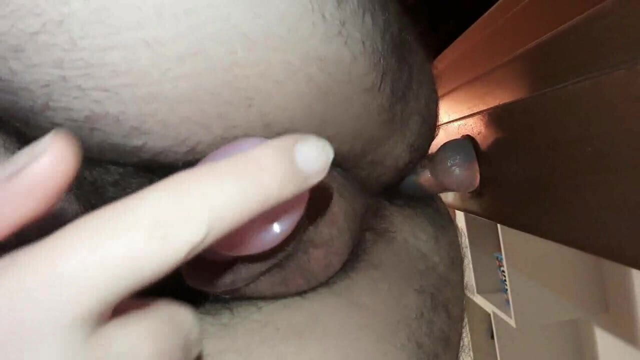 First time fucked dildo