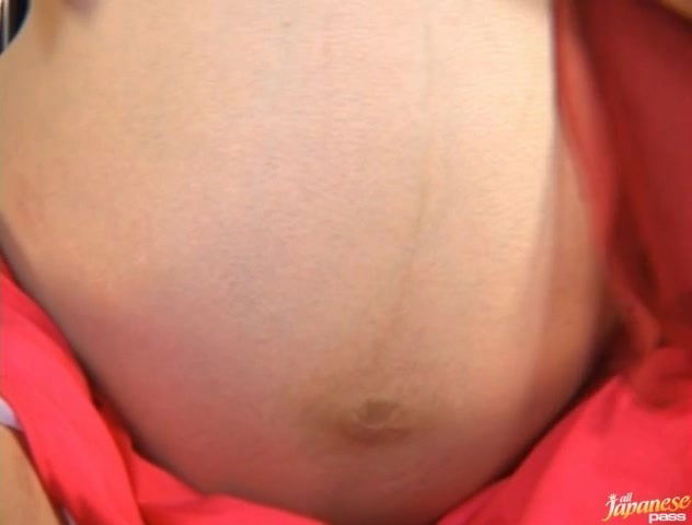 Yuri Matsushima Asian beauty is pregnant and tied up for pleasure