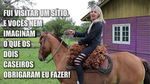 Camila Costa conhecer s&iacute_tio acabei dando para dois caseiros- Trailer.