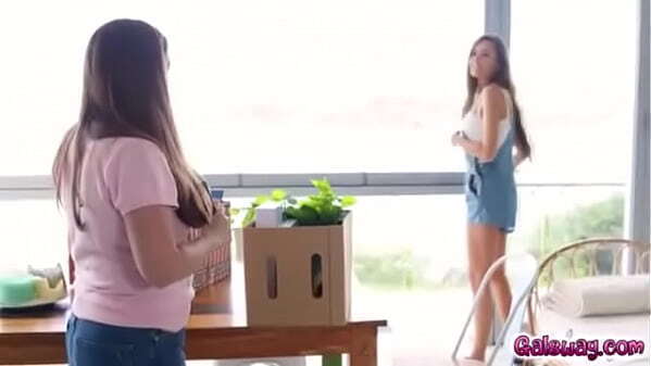 Charlotte Star gets into experience with sensual touches caresses