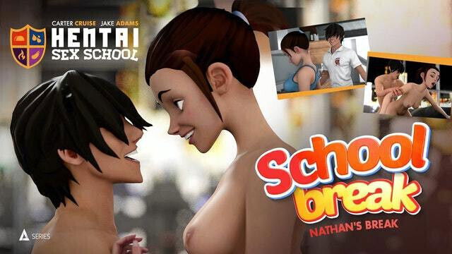 ADULT TIME, Hentai School Step-Sibling Rivalry