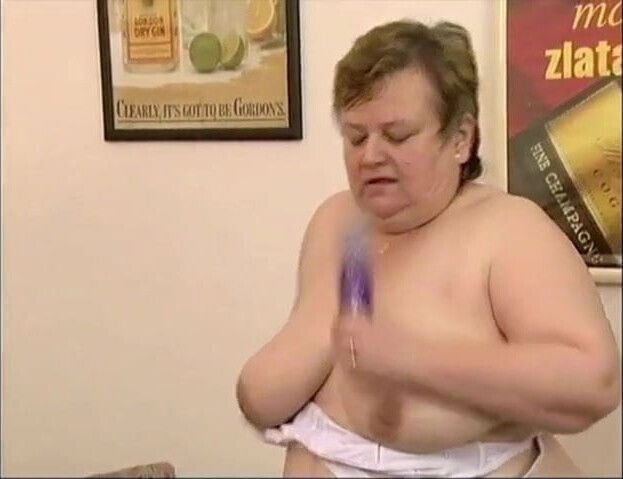 Granny Marie pleases herself