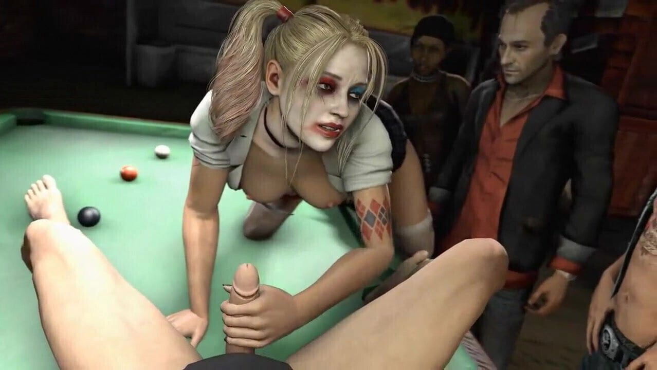 Harley Quinn Pool Table
