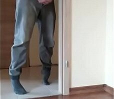 Masurbation standing