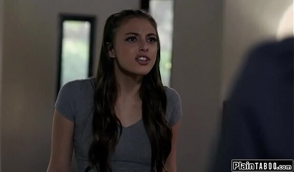 Stepdaughter spanked and anal by stepdad