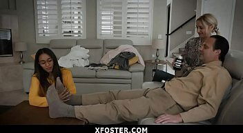 Asian Foster Daughter Trained to Fuck - Aria Skye And Misha Mynx