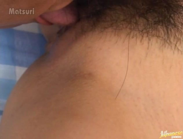 Rua Mochizuki Japanese girl in sex game of creamed pussy