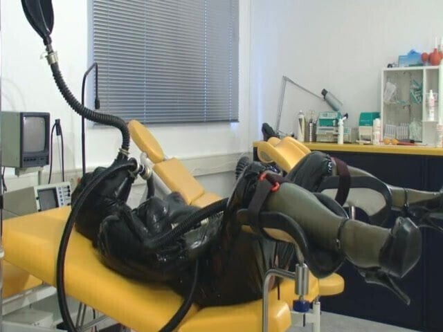 mask heavy rubber medical