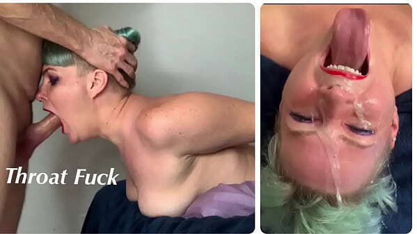 Step Daughter Learns Extreme Throat Fucking