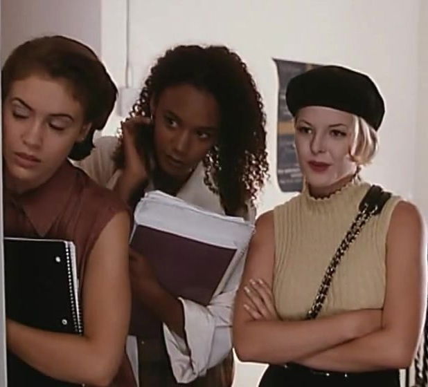 Glori Gold,Sabrina Allen,Shayna Ryan,Alyssa Milano,Charlotte Lewis,Jennifer Tilly in Embrace Of The Vampire (1995)