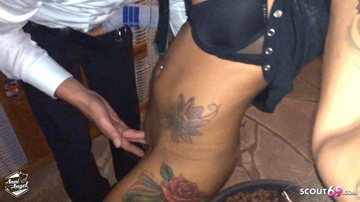 Stranger Licks German Party Girl Public Directly Club