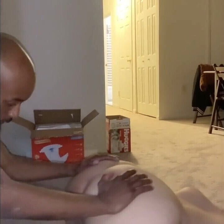 Thug pounding phat wife living room