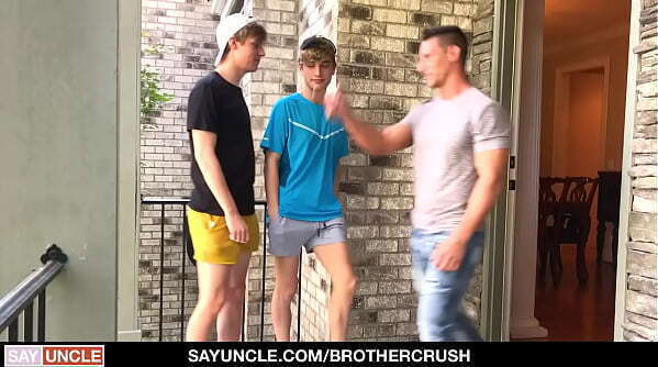 conservative fucks young cute stepbrothers after gardening