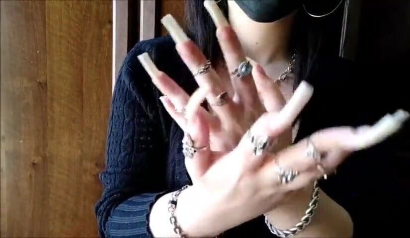 Perfect sexy long nails