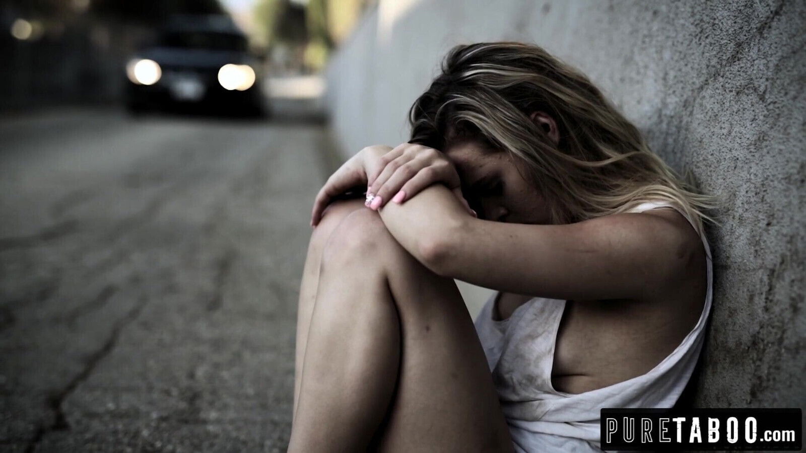 Homeless Teen Virgin Meets Hung Rich Benefactor Creampie