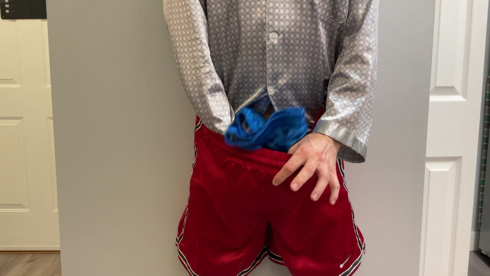 Nike America satin nylon soccer shorts play