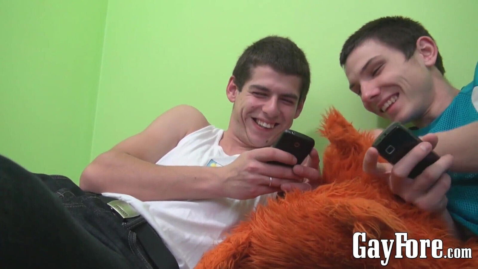 Horny twinks love self sucking after deepthroat foreskin