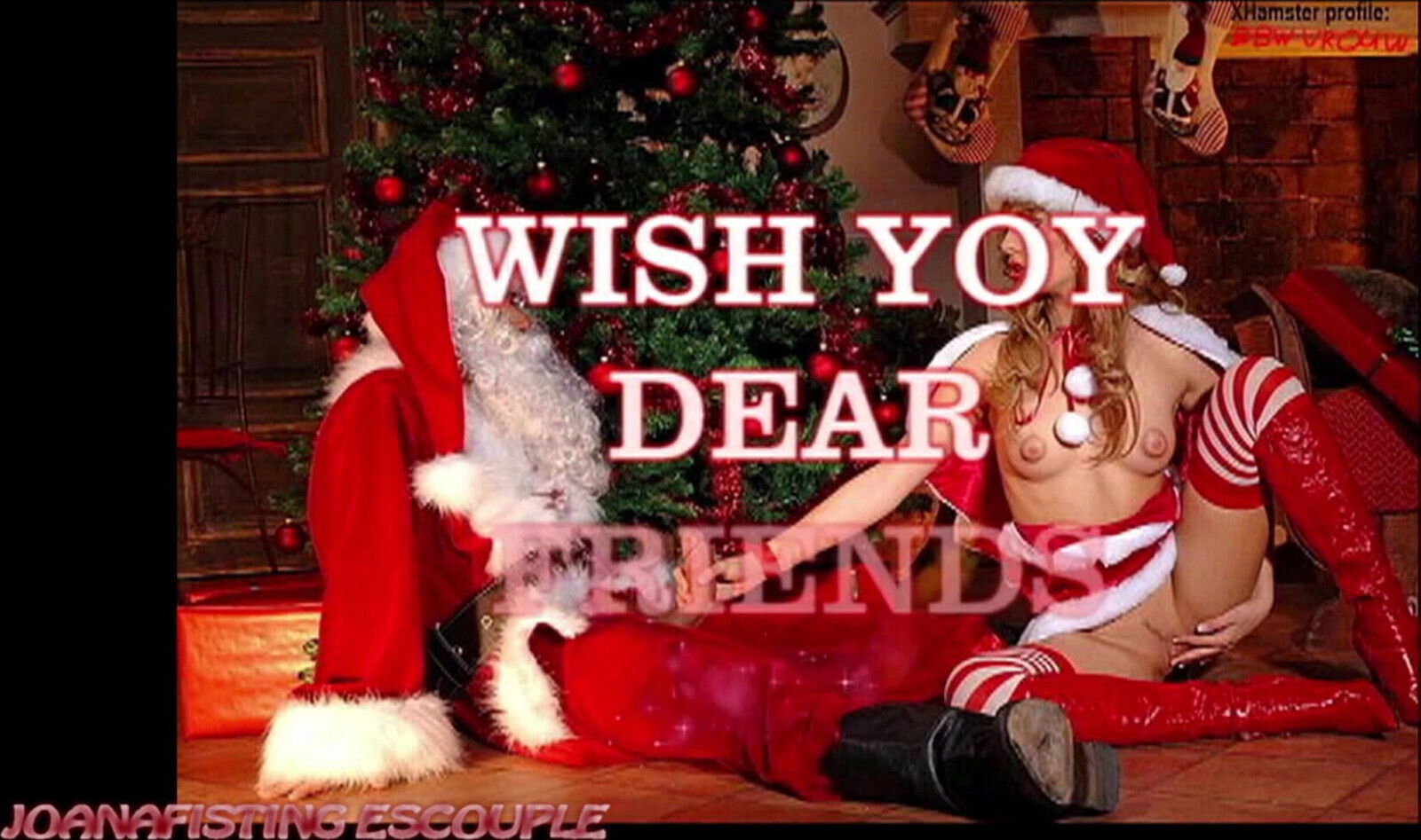 hitting day, fuck with strapon! Happy Year, friends!