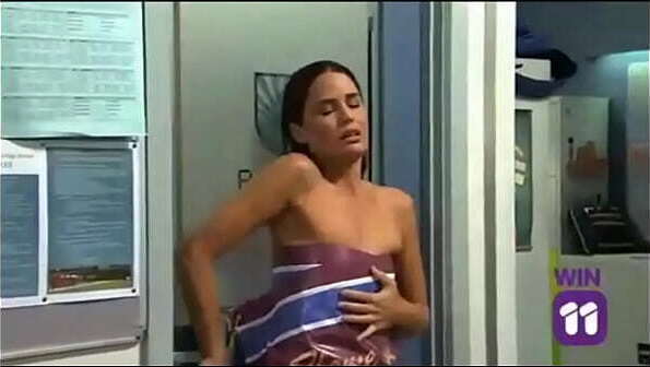 stole clothes from sexy teacher school shower room robbed naked