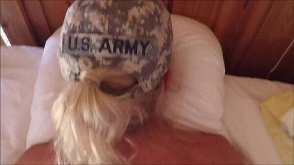 blonde soldier fucked drill sergeant