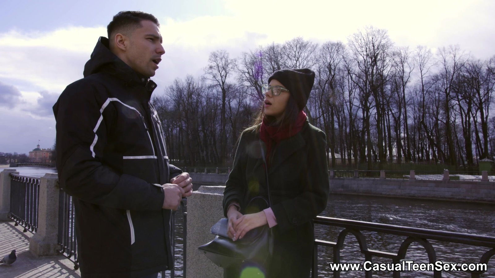 Passionate lovemaking home with loving Emily Wilson