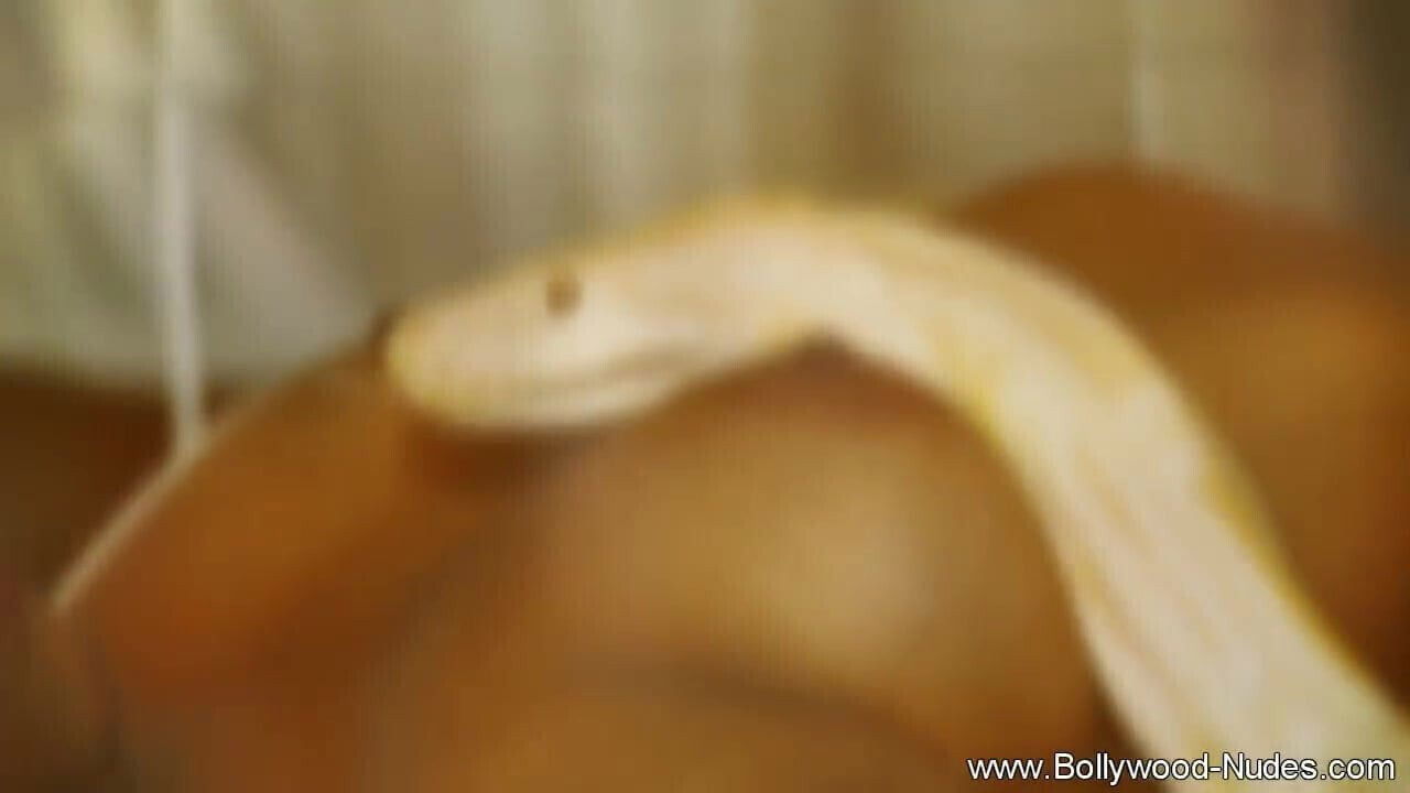 Zooming Indian Face With Sexy Body Brunette hair