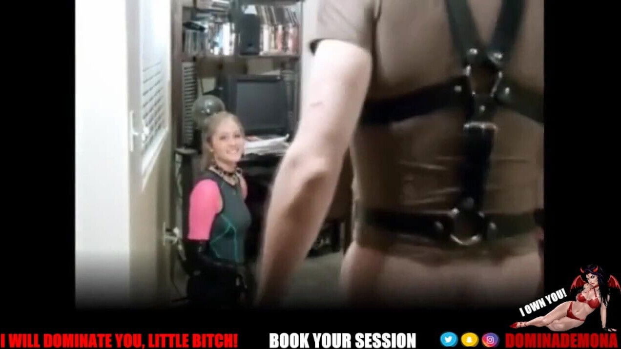 Femdom Blowjob, Pegging, Humiliation, Fetish, Strapon