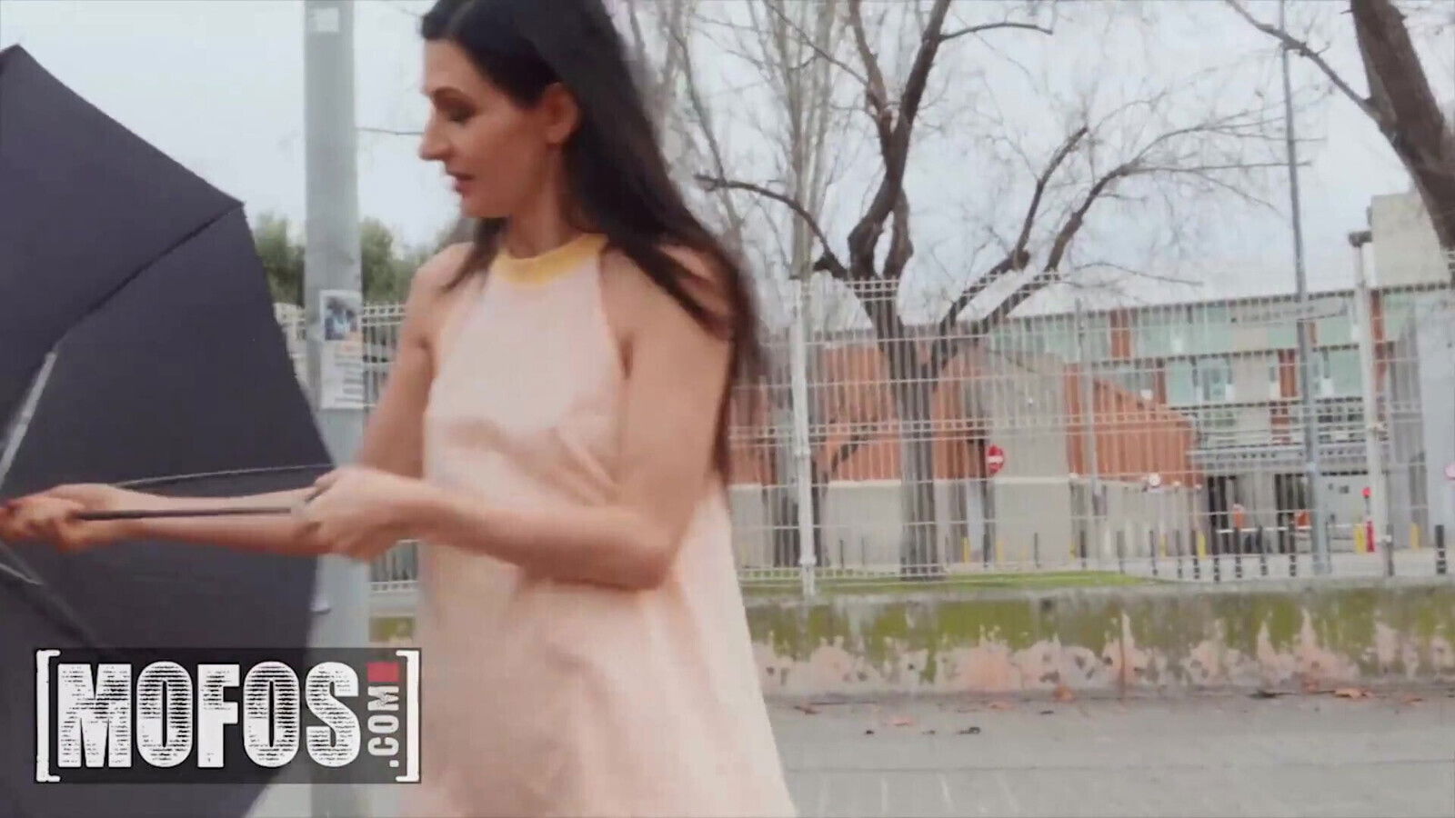 Petite Brunette Arian Filled With Stranger’s Monster