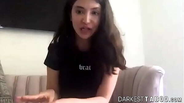 Busty Cherie DeVille stuffs pussy with dildo stepsister