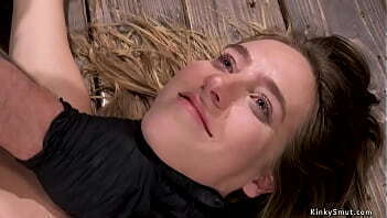 Bound spreaded wife whipped