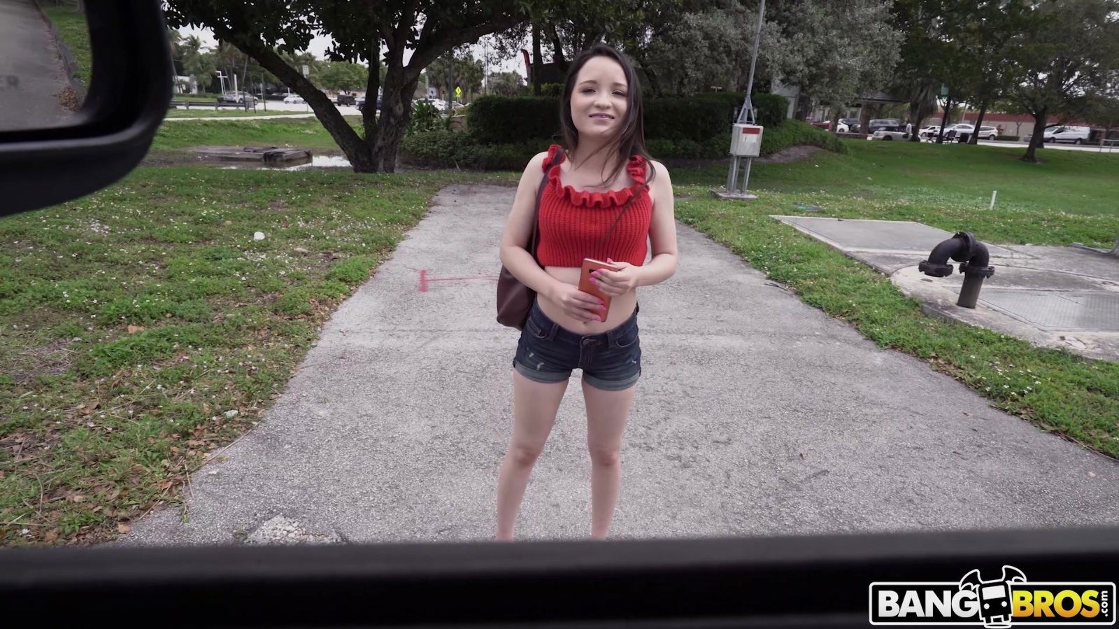 Quickie fucking back with small Rosie Riches