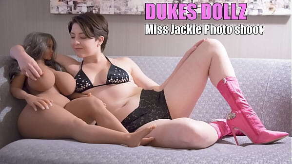 Dukes Dollz Kinky Teen Miss Jackie doll photoshoot