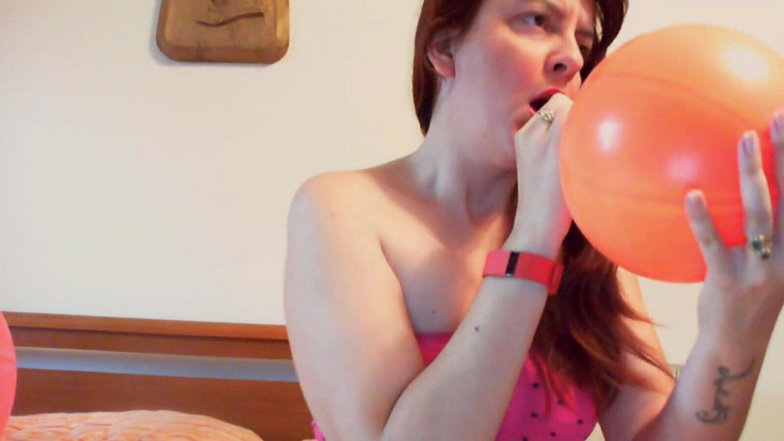 orgasms balloons inflate together