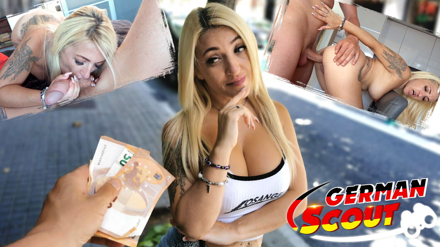 GERMAN SCOUT TINY LATINA MILF BELINDA PICKED FUCKED