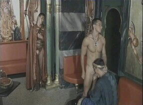 Exotic male pornstars Austin Rogers and Gino Francesco in hottest masturbation, blowjob homosexual adult movie