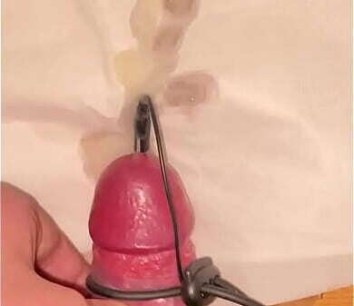 低周波オナニー　射精