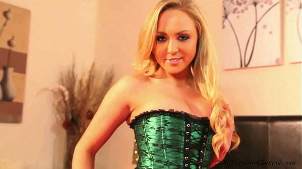 Mistress Danni King finally unzips corset reveal pert further humiliates '_piggy'_ slave