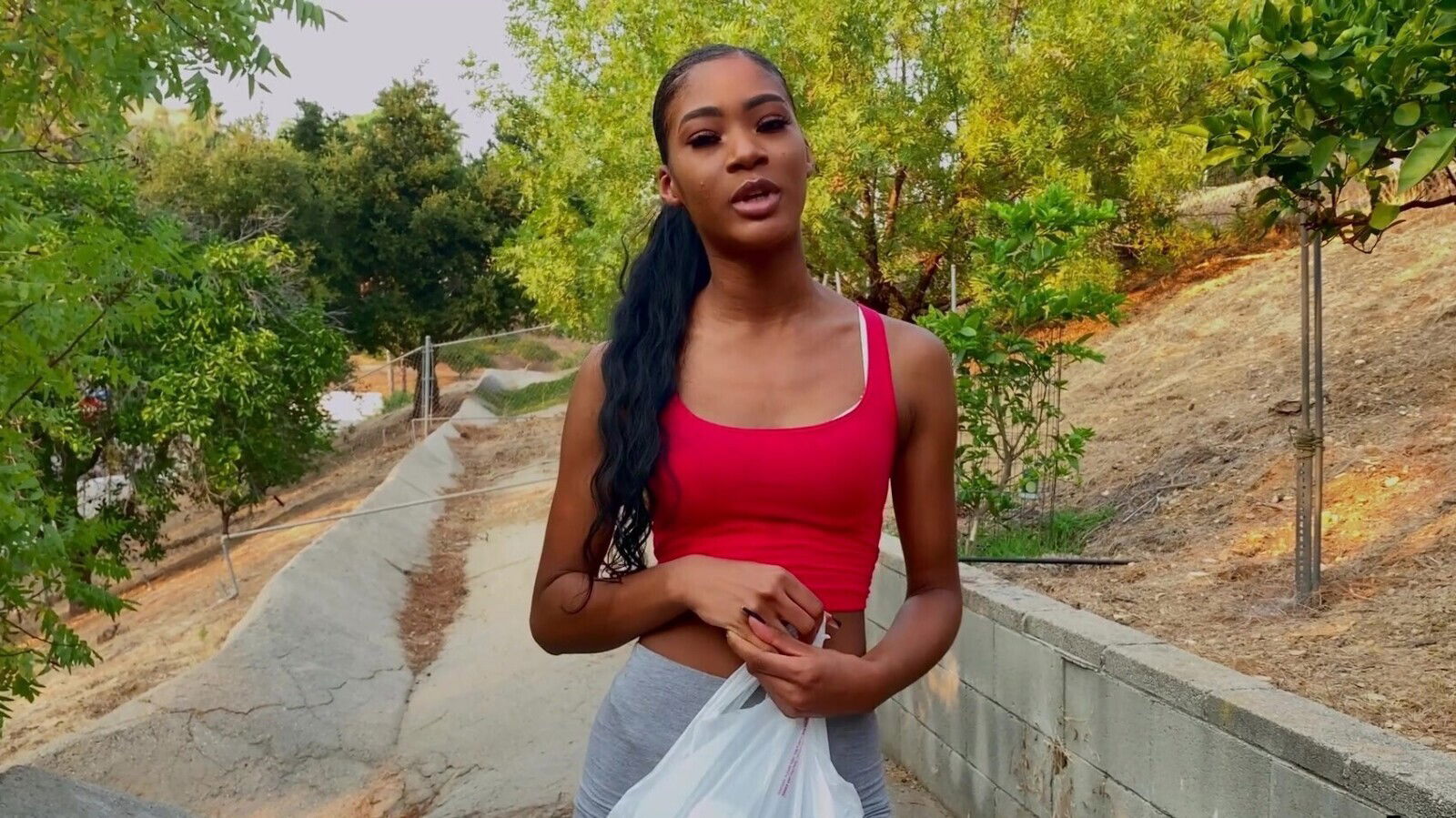 Messy money shot Isla Biza after wood-rising