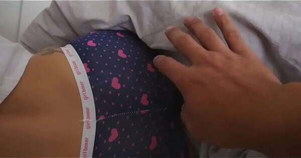 Step brother sister sharing