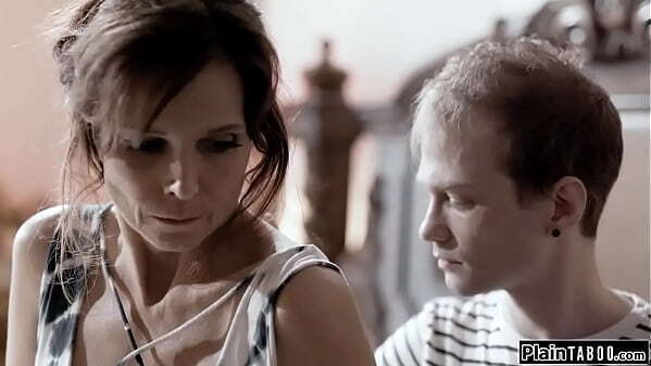 Stepsons their busty stepmom